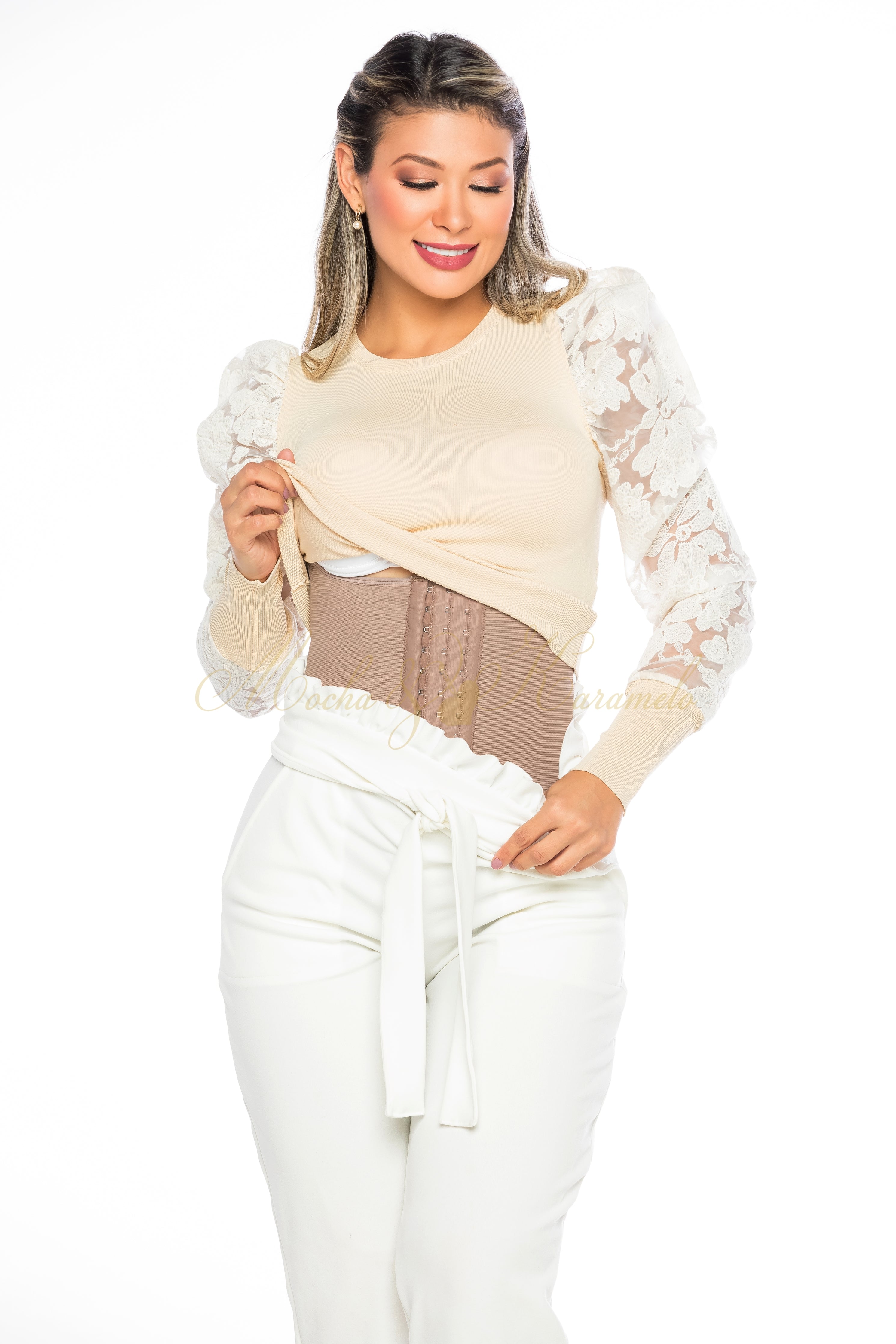 Personalized Fajas Colombianas with Built in Bra and Sleeves